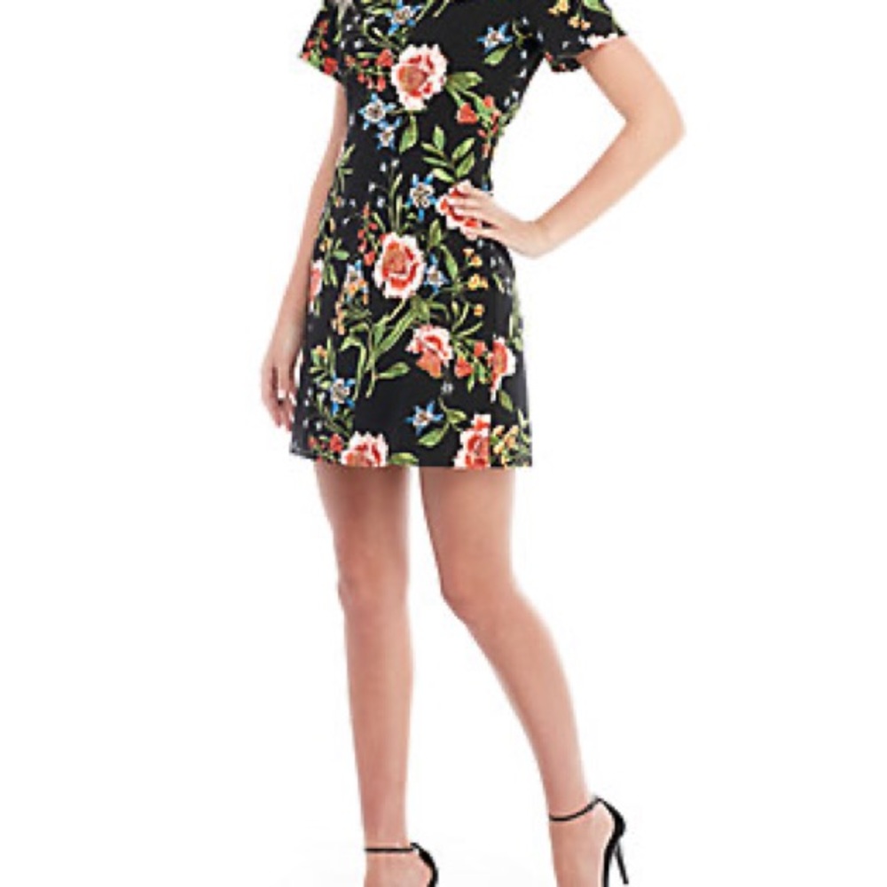 Rachel Roy Janie Floral Mini Dress
